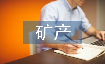 礦產(chǎn)資源資產(chǎn)評估