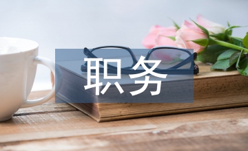 職務(wù)申請(qǐng)書