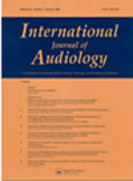 International Journal Of Audiology