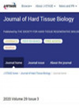 Journal Of Hard Tissue Biology