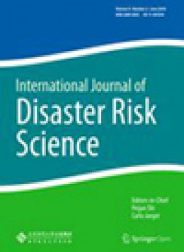 International Journal Of Disaster Risk Science