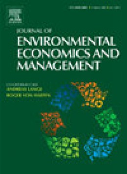 Journal Of Environmental Economics And Management