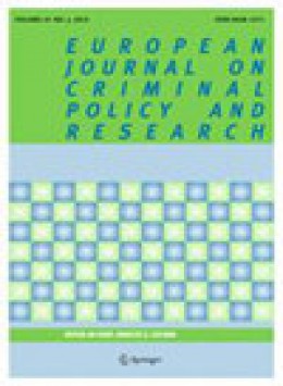 European Journal On Criminal Policy And Research