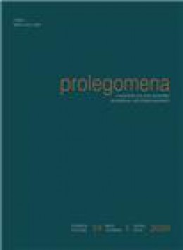 Prolegomena