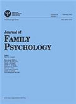 Journal Of Family Psychology