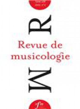 Revue De Musicologie