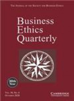 Business Ethics Quarterly